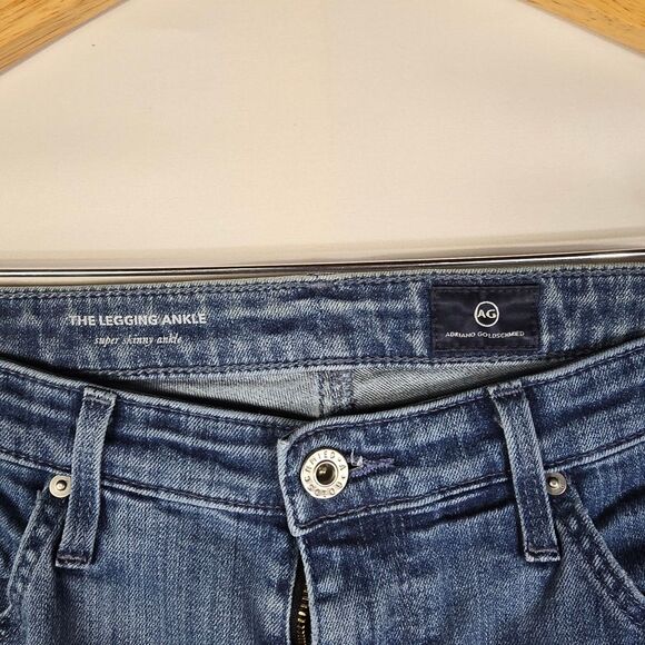 AG Adriano Goldschmied Distressed Denim Skinny Jeans - Picture 4 of 6